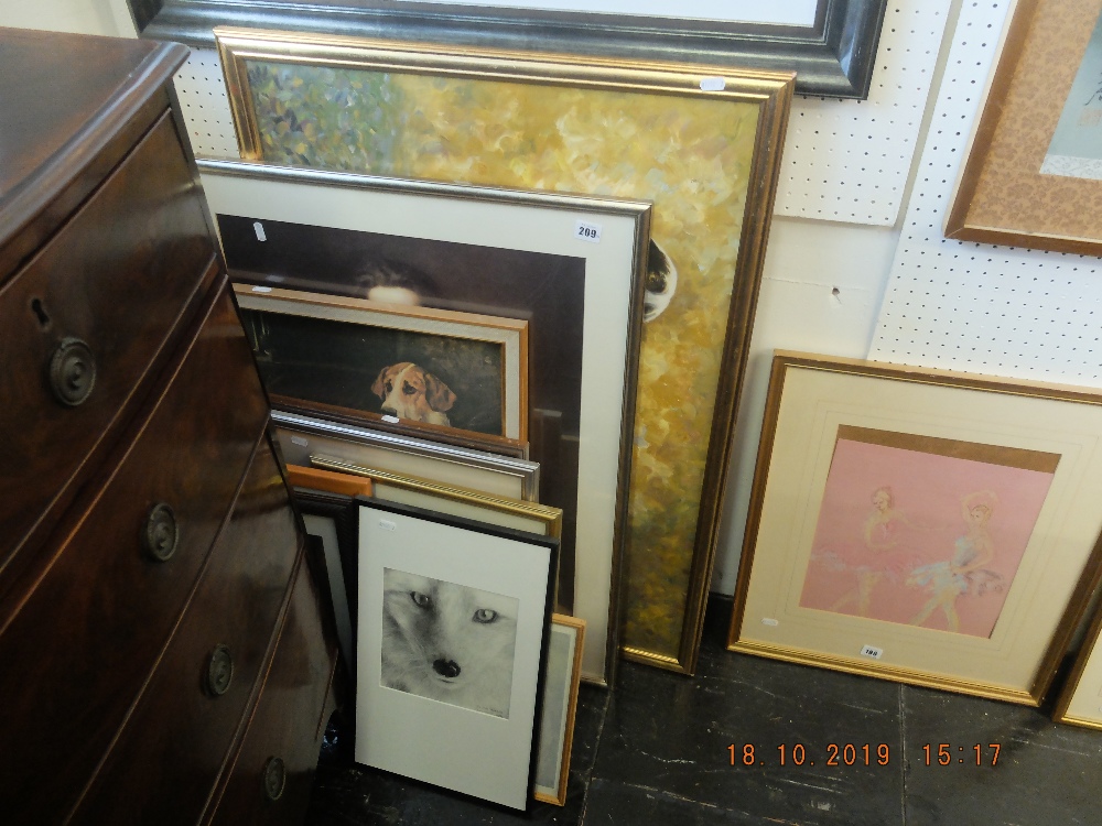 Framed prints,