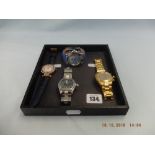 Four dress watches