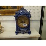 A Continental ceramic clock a/f