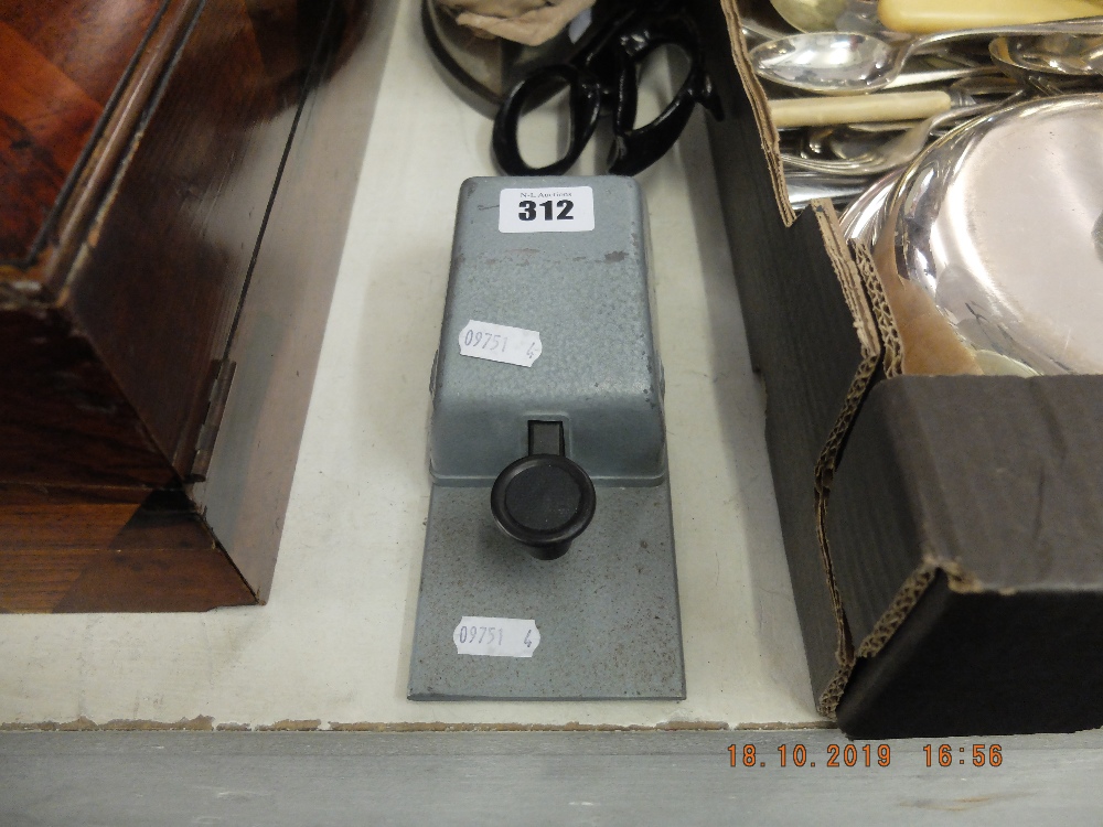 A Junkers morse key as found