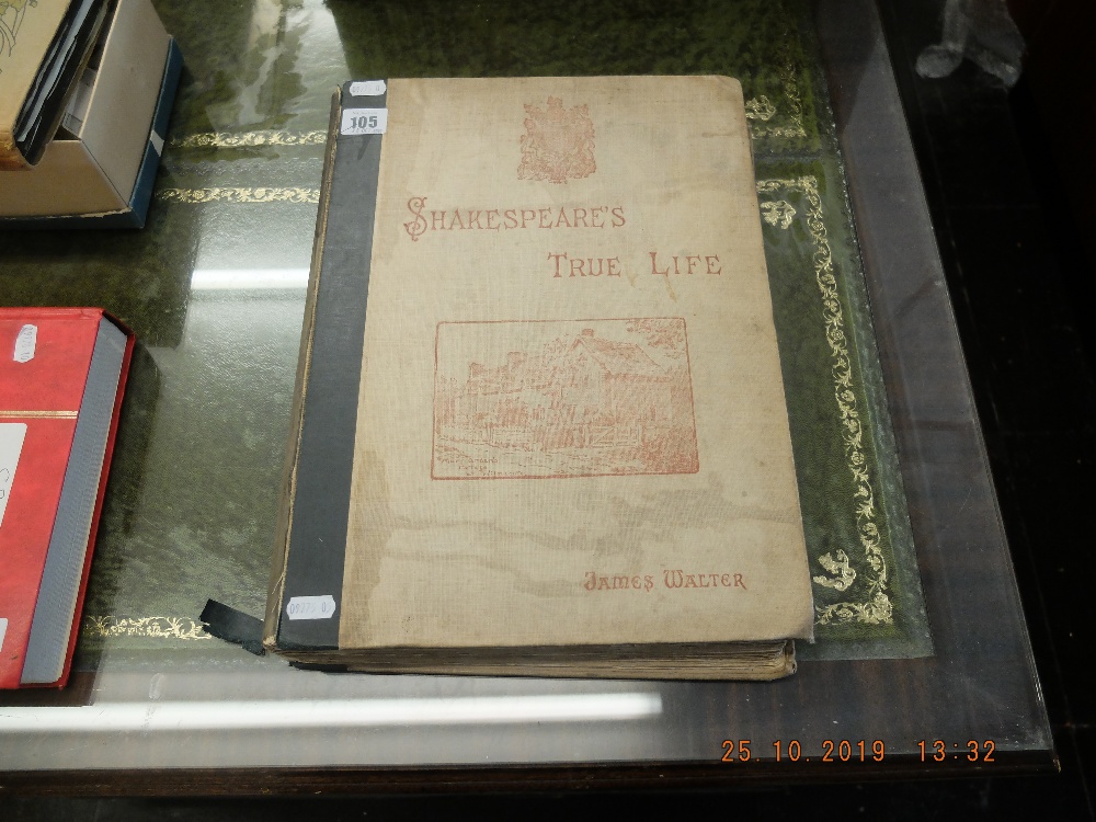 A copy of James Walters Shakespeare real life