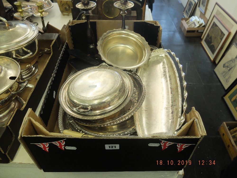 A collection of metalware