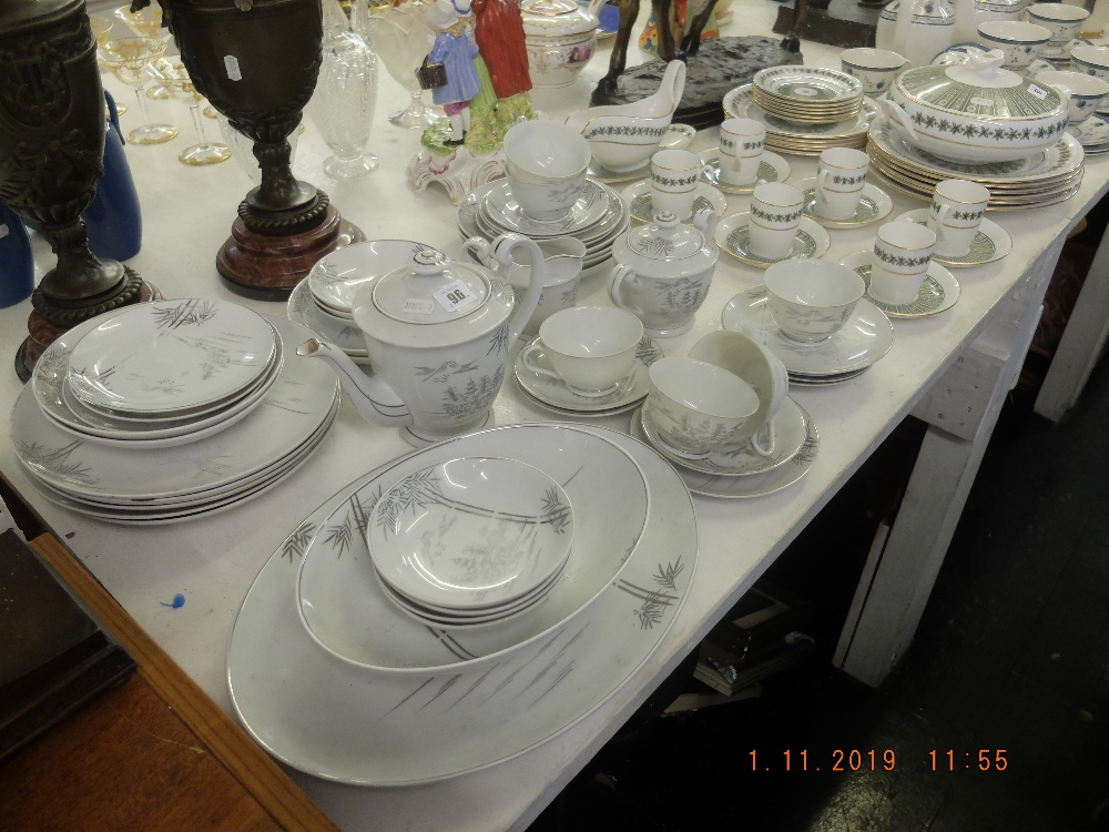 A part tea and dinner set