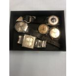 A small quantity of vintage gentleman's mechanical watches