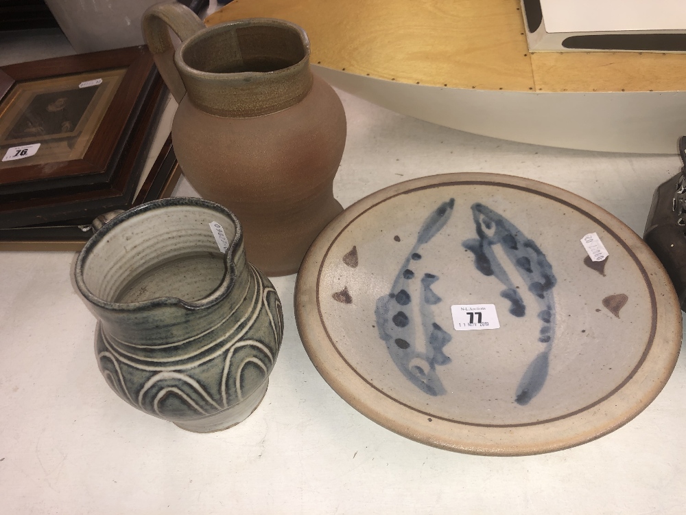 Four pieces of pottery