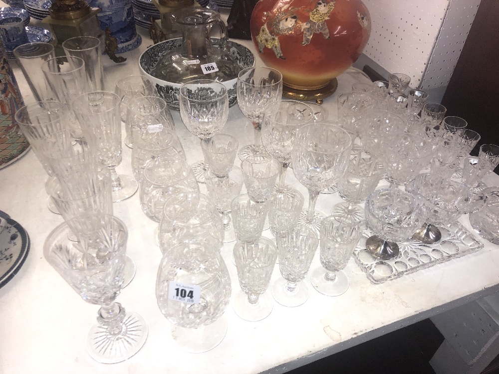 A quantity of cut crystal glassware - Image 2 of 2