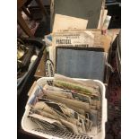 A quantity of assorted ephemera