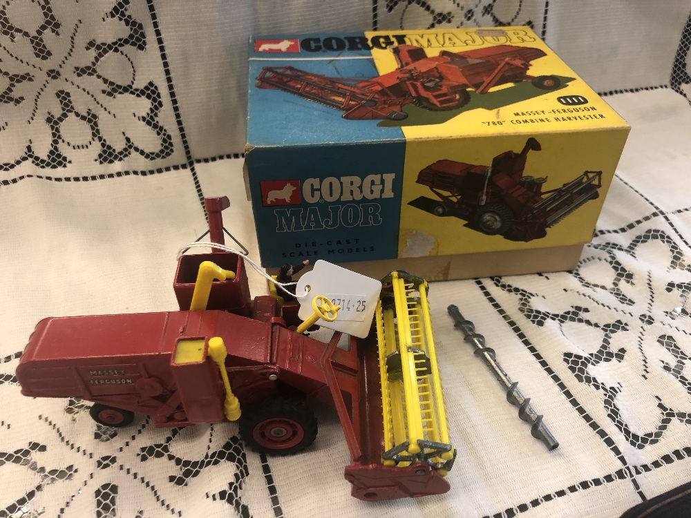 A boxed Corgi Major Massey Ferguson 780 combine harvester - Image 8 of 9