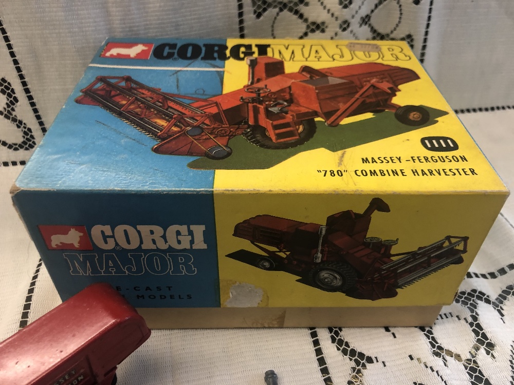 A boxed Corgi Major Massey Ferguson 780 combine harvester - Image 3 of 9