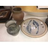 Four pieces of pottery