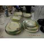 A Burleigh Ware dinner set a/f