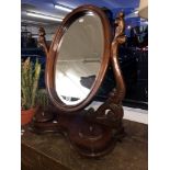 A Victorian styled dressing mirror