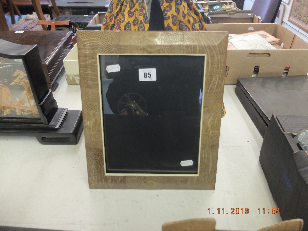 A R&Y Augosti leather photo frame - Image 3 of 5