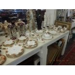 A substantial Royal Albert Old Country Rose tea/coffee and dinner service