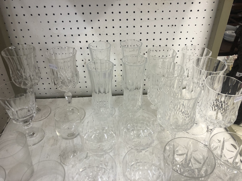 A collection of assorted cut glassware - Image 3 of 10