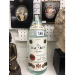 A 1960/70's Ron Bacardi superior ( produce of Bahamas and Trinidad) 40imp fl oz.