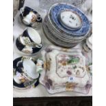 A quantity of assorted chinaware early 19th century onwards