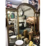A good quality over mantle mirror.