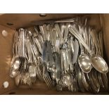 A part set of Elkington silver plated cutlery