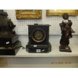 A Victorian marble clock, working order,