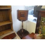 Two small occasional tables and a small corner cupboard