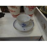 A large hand painted Herrend porcelain duo