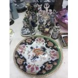 Twelve assorted Staffordshire and continental porcelain figures inc.