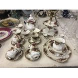 A quantity of Royal Albert Old Country Rose china