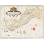 Karten - Peru - - Blaeu, Willem. Peru. Altkolorierte Kupferstichkarte. Um 1630. Plattengröße: 38 x