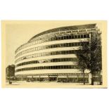 Bauhaus - - Architektur und Design der europäischen Moderne. Sieben Postkarten. Photolithographien