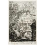 Piranesi, Giovanni Battista. Ruine di Sepolcro antico... Radierung auf Papier. Paris, um 1835 (2.