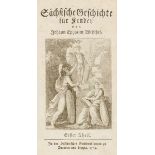 Witschel, Johann Ephraim. Sächsische Geschichte für Kinder. 1. und 2. Teil (von 4) in 1 Band. Mit