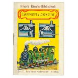 Sammlung von 58 farbigen Sammelbildern zu den Themen Kinderbücher, Kinderspiele u.a.. Deutsch, um
