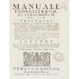 Occulta - - Brognolo, Candido. Manuale exorcistarum, ac parochorum: hoc est tractatus de