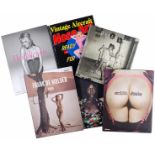 Aktphotographie - - Sammlung von 18 Bänden, überwiegend zur erotischen Photographie. Mit überaus