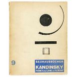 Bauhaus - - Kandinsky, Wassily. Punkt und Linie zu Fläche. Beitrag zur Analyse der malerischen