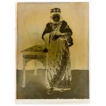 Indien - - Dreiundzwanzig Aufnahmen indischer Würdentrager. Original-Photographien. Glasnegative. Um