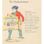 Struwwelpetriaden - - Düms, Wilhelm. Der Guckkastenmann. Orelum, Orgelei, Ihr Kinder kommt herbei.