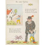 Struwwelpetriaden - - Schuch, Werner. Der schwarze Kasper, neues, lustiges Bilderbuch mit Versen.