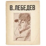 Lebedew, Wladimir. Katalog proiswedeni sa 1920-1928 god. Mit 13 Tafeln mit Reproduktionen von Werken