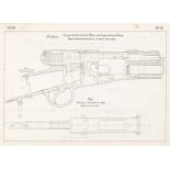 Technik - Waffen - - Ordonnanz sammt Zeichnungs-Tafeln zum Schweizerischen Repetir-Karabiner (System