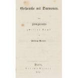 Arnim, Bettina. Gespräche mit Daemonen. Des Königsbuchs zweiter Band. Berlin, Arnim's Verlag,