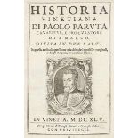 Europa - Italien - - Paruta, Paolo. Historia Vinetiana. 2 Teile in 1 Band. Mit 1 gestochenen
