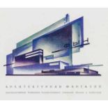 Russische Avantgarde - - Chernikhov, Yakov K. Osnovy sovremennoy arhitektury. (Die Grundlagen der