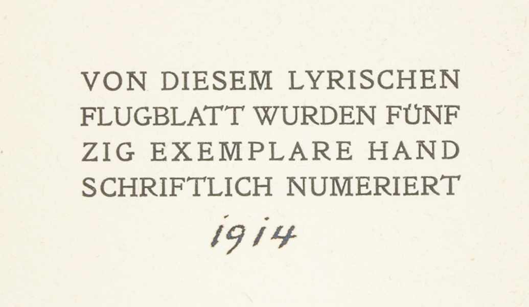 Alfred Richard Meyer - - Aufschwung. Ausgewählte Dichtungen von Louise Bauand (?). Berlin, Alfred - Image 3 of 5