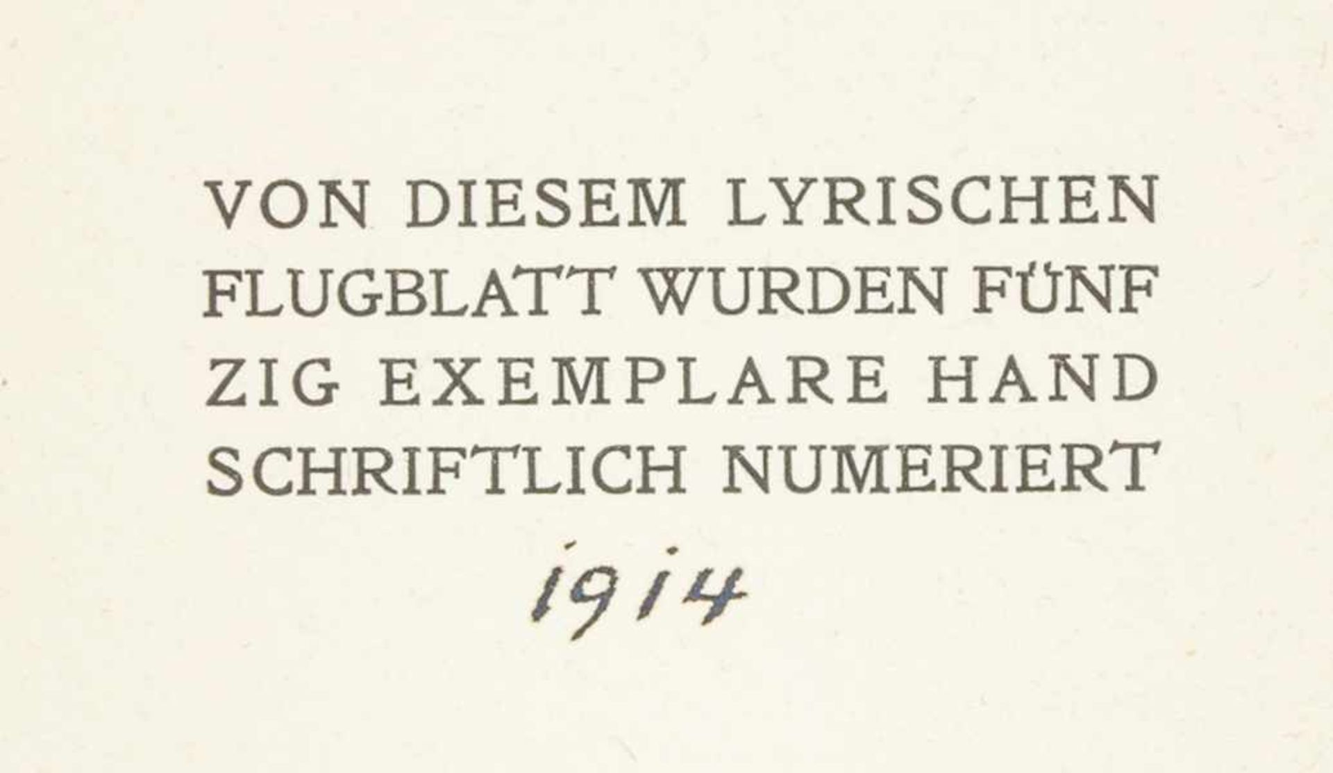 Alfred Richard Meyer - - Aufschwung. Ausgewählte Dichtungen von Louise Bauand (?). Berlin, Alfred - Bild 3 aus 5