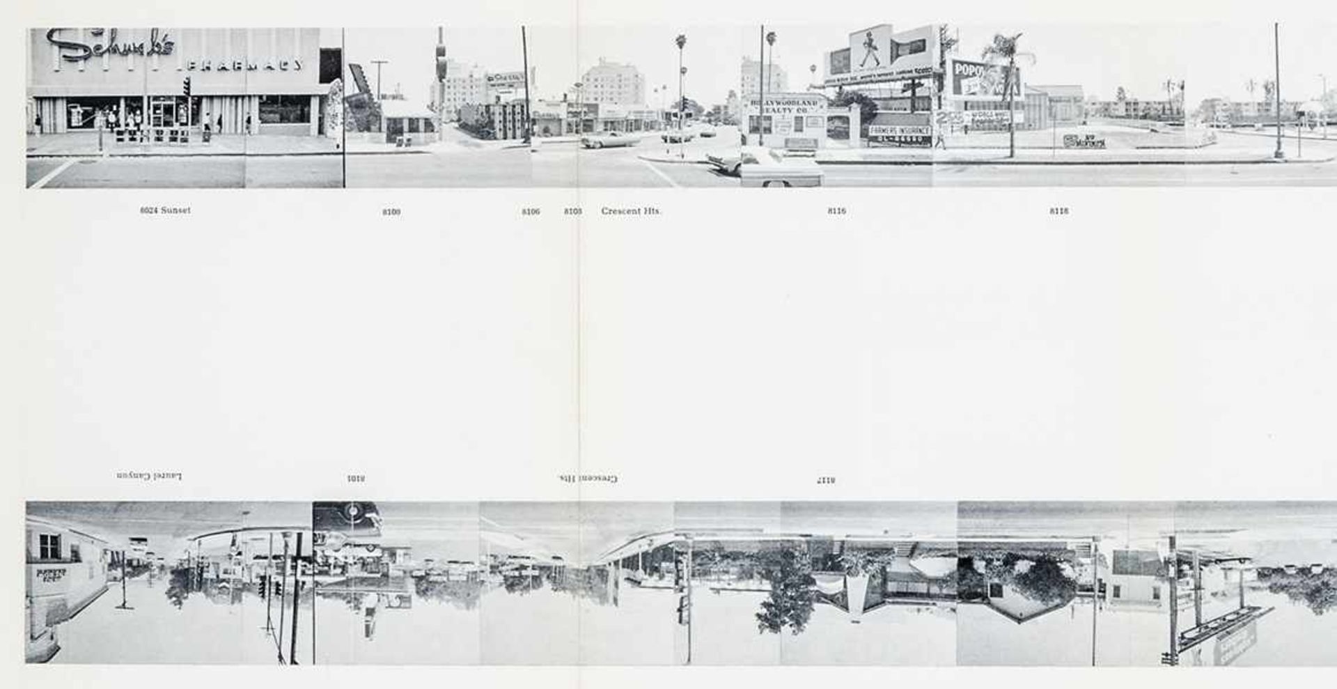 Photobücher - - Ruscha, Edward. Every Building on the Sunset Strip. Leporello mit zahlreichen - Bild 2 aus 5