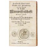 Numismatik - - Heusinger, Friedrich. Versuch einer Abhandlung von dem Nutzen der teutschen