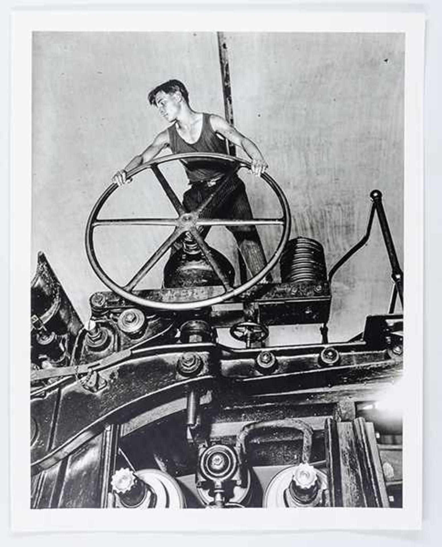 Shaikhet, Arkady. Komsomolze am Handradsteuer. Balachna Papier Fabrik, 1931. Silbergelatine auf - Bild 3 aus 3