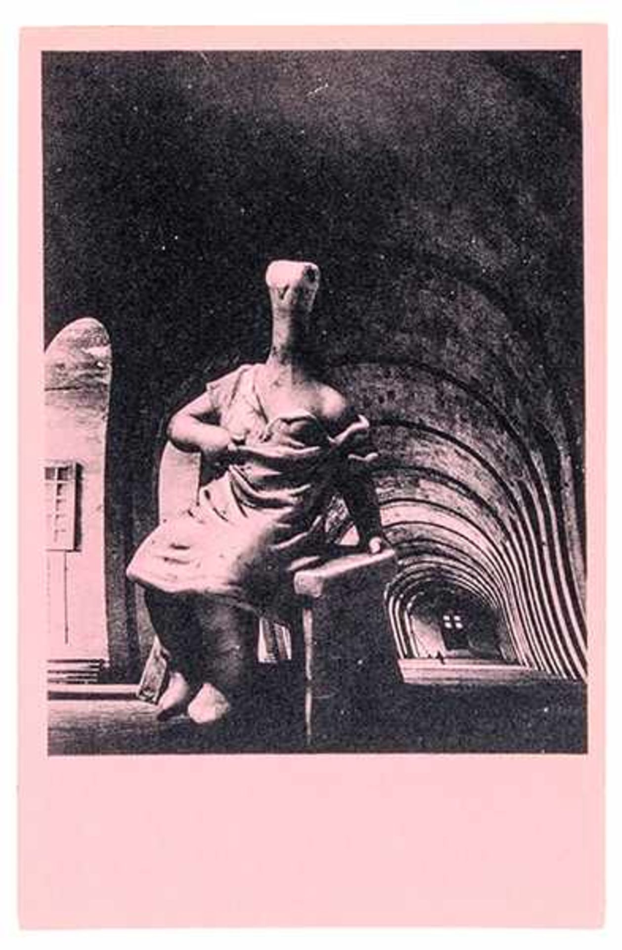 Surrealismus - - La Carte surréaliste. Première Série. Sammlung von 9 (von 21) Postkarten. Paris, - Bild 2 aus 3